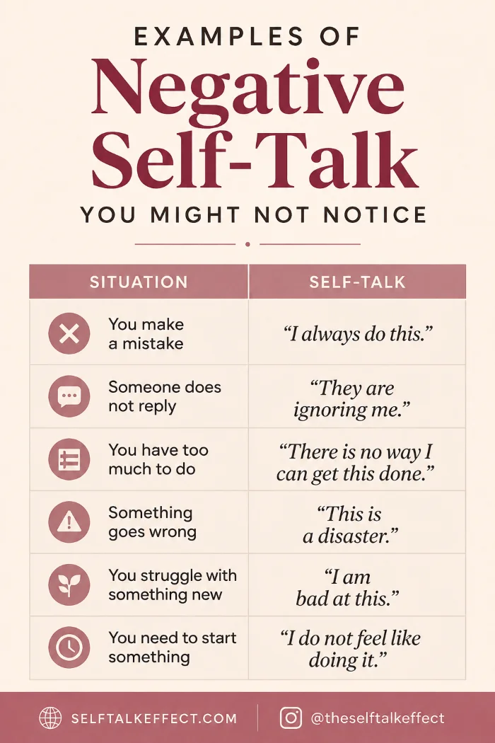What Is Negative Self-Talk?